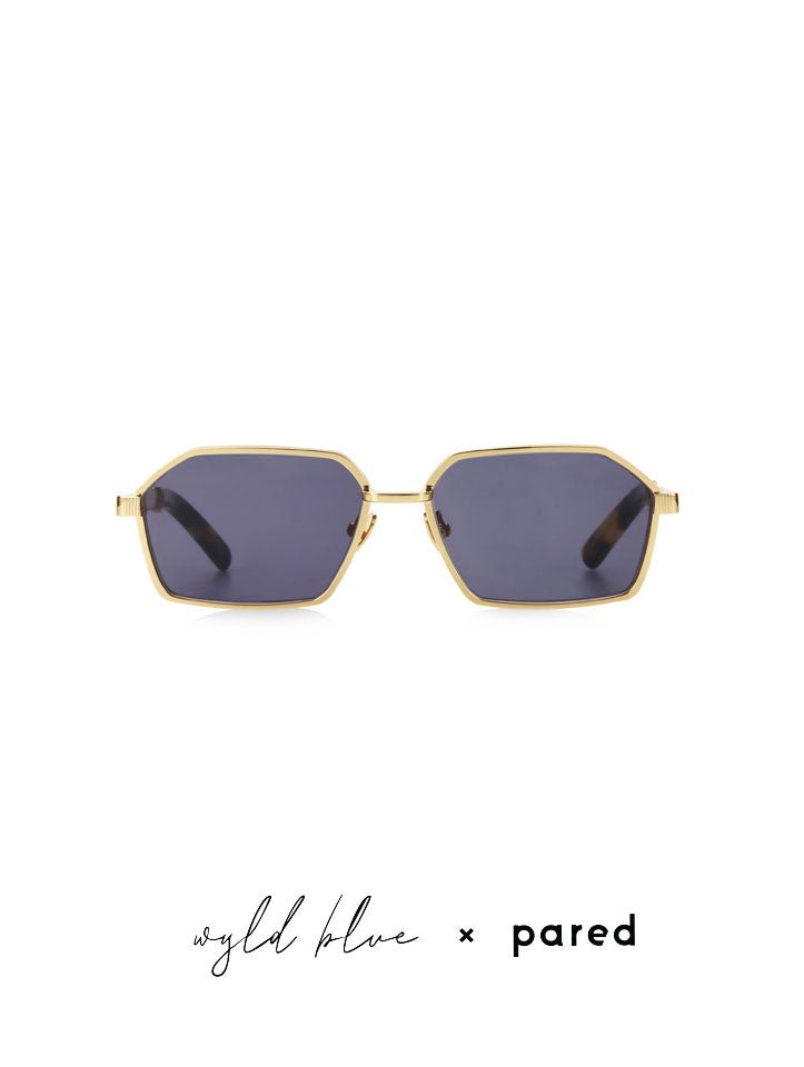 Wyld Blue x Pared Wylder - Gold/Grey - Pared Eyewear