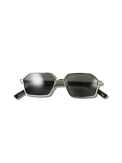 Wyld Blue x Pared Wylder - Silver/Green - Pared Eyewear